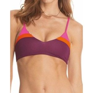 Maaji Vintage Grape Rocks Reversible Bikini Top size Small NWT